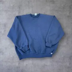 ラッセル　90’s 無地　ネイビー　ヴィンテージ　スウェット　XL