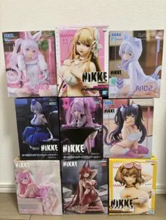 勝利の女神NIKKE プライズフィギュア 9点セット
