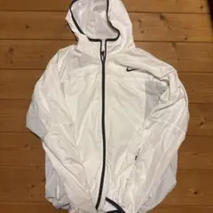 Nike ホワイト ナイロンジャケット