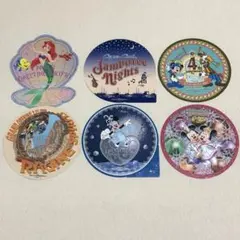 東京ディズニーシー ステッカー シール 6枚セット 2005年