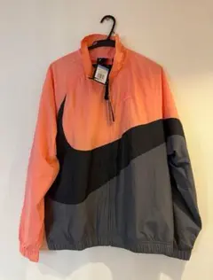 新品　希少　NIKE ナイロンジャケット　ウィンドブレーカー　オレンジ　グレー