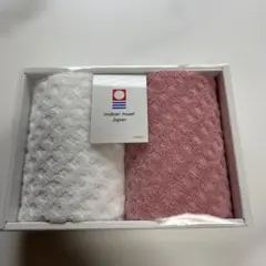 今治タオルセット ホワイト ピンク