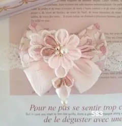 583初節句ひな祭り♡つまみ細工のベビーヘアバンド　　和風　　初節句　お宮参り