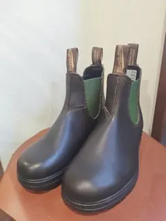 Blundstone ダークブラウン サイドゴアブーツ519 レディス24サイズ