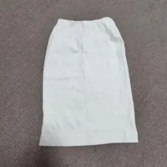 green label relaxing カット リブ タイトスカート