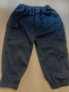 ルルモーメント　カーゴパンツ　ブラック100cmのサムネイル