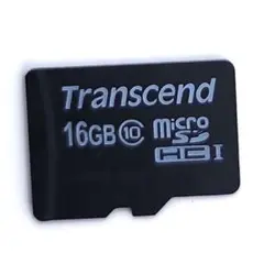 マイクロSD トランセンド Transcend microSDHC 16GB