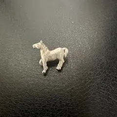 シルバー　刻印有り 馬ブローチ