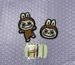 ラブブ✩ワッペン2つ