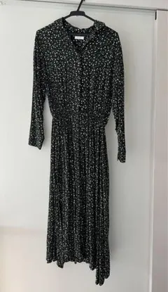 【LOWRYS FARM】 カイキンシャツワンピ　Mサイズ