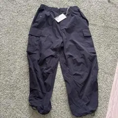 WYM LIDNMブラック カーゴパンツ Mサイズ