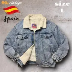 ボアデニムジャケット xl