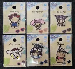 サンリオ ワッペンシール 日焼け ６種セット