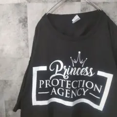 半袖TシャツUSA古着ビッグオーバーサイズブラック3XL　A14,23