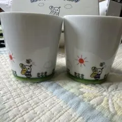 ☆未使用　docomo ドコモ　カムーバくん　コンパクトペアマグカップ