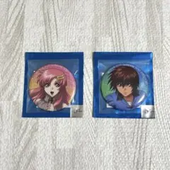 ガンダムSEED FREEDOM ラウンドワン　缶バッジ　キラ　ラクス