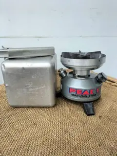 コールマン 550B PEAK1 純正 アルミケース シングルバーナー ストーブ コールマン 550B PEAK1 純正 アルミケース シングルバーナー ストーブ