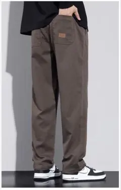 秋冬用ワイドパンツ