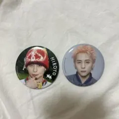 西洸人 缶バッジ FTC exhibition INI