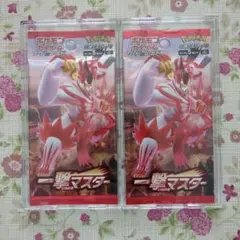ポケモンカードゲーム 一撃マスター 2パック