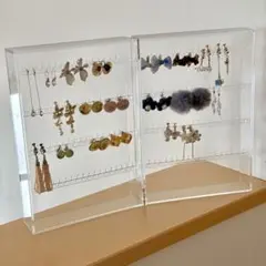 【イヤリングまとめ売り★無印ケースセット】　ピアス　アクセサリーケース