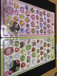 【新品未使用/正規品】　たまごっち　ボンボンドロップシール　4枚セット