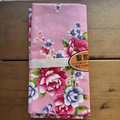 【生地】客家花布　ピンク　90×90 台湾