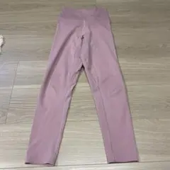adidas xsサイズ　ピンク ハイウエスト フィットネスパンツ
