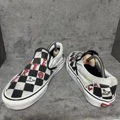 ヴィヴィアン×VANS　スリッポン26.5　新品 vivienne westwood vans スリッポン 26.5 - メルカリ