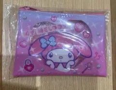 新品　サンリオ　キャンディ入り　フラットポーチ　マイメロディ