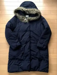 earth music&ecology ネイビー ダウンジャケット Lサイズ