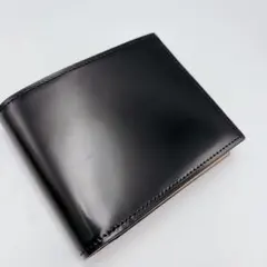 フライングホース コードバン ラウンドファスナー長財布 ボルドー