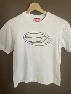DIESEL ロゴプリント Tシャツ ホワイトのサムネイル