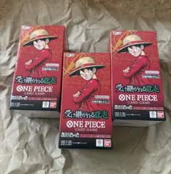 ONE PIECEカードゲーム 受け継がれる意志 3BOX テープカット - メルカリ