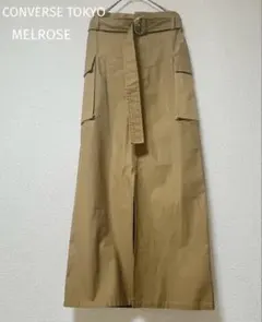CONVERSE TOKYO/メルローズ ミニタリースカート