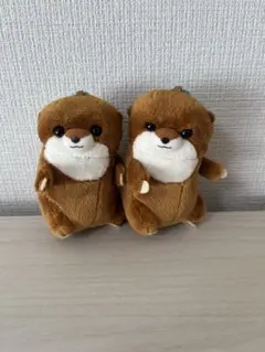 くったりカワウソの赤ちゃんハグハグ VMC ブラウン　2点セット