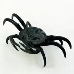 古銅風 蟹 置物 金属製 カニ 文鎮 盆景 茶道具 書道具 10cm 74g - メルカリ