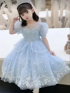 プリンセス　ドレス　エルサ風