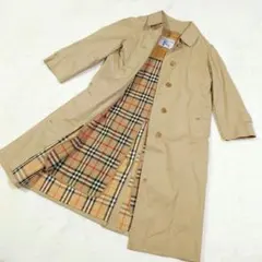 あ*ん様 バーバリー BURBERRY ライナー付き ステンカラーコート ノバチ