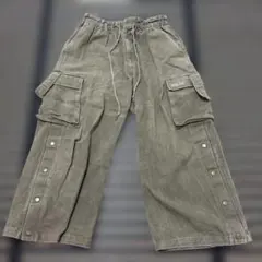 【極太】変形military cargo pants