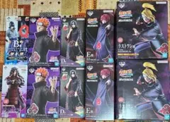 一番くじNARUTO-ナルト-疾風伝B賞、C賞、D賞、E賞、ラストワン賞のサムネイル