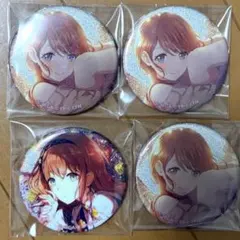 プロジェクトセカイ 花里みのり グリ缶 グリッター缶バッジ 30C 8A