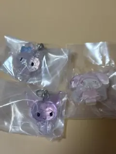 ジェリーデコバンド　マイメロクリスタルめじるしアクセサリー クロミマイメロディ
