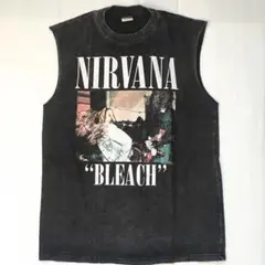 NIRVANA カットオフ ノースリーブ Lサイズ ニルヴァーナ SHIRTS NIRVANA カットオフ ノースリーブ ニルヴァーナ SHIRTS | BF MERCH'S