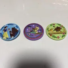 【美品】ディズニー　刺繍缶バッジ　（バンダイナムコ）