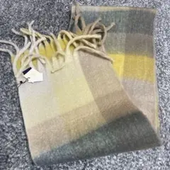 新品チェック柄　マフラー