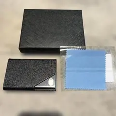 【新品】Roffal 名刺入れ ブラック　カードケース