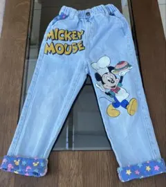 LITTC ミッキーマウス デニムパンツ