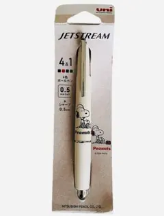 新品　ラスト　uni JETSTREAM 4&1 スヌーピー ボールペン