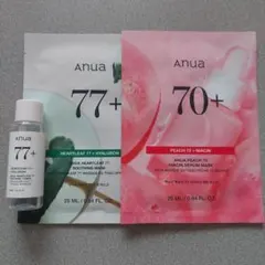 ANUA ハートリーフ77+ トナー & マスク3点セット